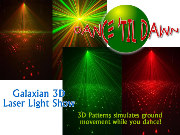 Dance 'Til Dawn Entertainment uses Galaxian 3D