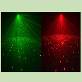 American DJ Galaxian 3D Laser Effect light